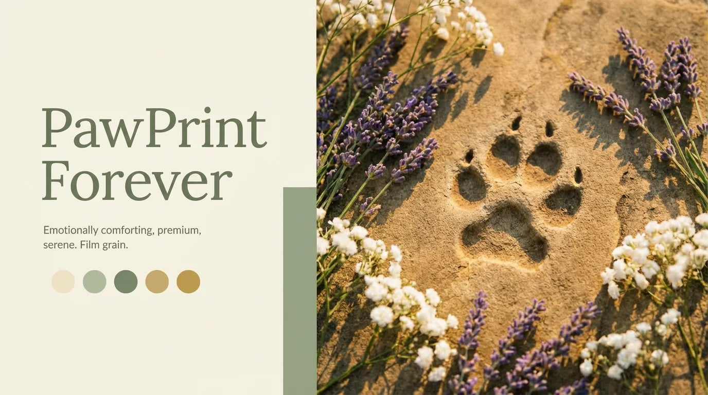 Pet Memorial Photo Frame with Engraved Plaque - Custom Picture Frame